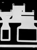 Accesorios para máquina de coser por computadora tipo G: placa de alimentación de acero inoxidable, marco de prensatelas para máquina de patrones, molde inferior y placa de soporte, accesorios