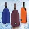Enfriador de Vino de Gel Sólido, Enfriador de Vino con Hielo, Enfriador de Vino Tinto, Bolsa de Hielo de Gel, Bolsa Aislada para Vino, Pinza para Vino, Accesorios para Vino