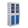 Gabinete de Instrumentos de Acero Plástico de Laboratorio, Botiquín, Gabinete de Reactivos Anticorrosivo, Gabinete de Ventilación para Química Física Escolar con Cerradura, Gabinete Silencioso de PP