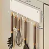 Estante de Almacenamiento Magnético para Refrigerador, Estante Lateral de Almacenamiento Montado en la Pared, Estante Lateral para Especias de Cocina, Gadget de Estante de Almacenamiento Multifuncional