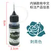 Venta al por mayor de Crema de Tatuaje de Jugo Estilo Ins Douyin Nuevo Temporal Antitranspirante Jugo Flor Pintada a Mano Brazo Crema de Tatuaje