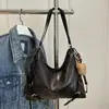 Mochila estilosa e versátil para mulheres, nova coleção 2026, bolsa de ombro, bolsa transversal, design de alta qualidade, grande capacidade, bolsa tote retrô