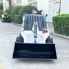 Cargadora Compacta, Cargadora Elevadora Multifuncional, Cargadora de Orugas con Tracción en las Cuatro Ruedas para Obra de Ingeniería Agrícola