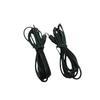 Los fabricantes suministran cables de audio con conector hembra de 3,5 mm, cables de ordenador y cables para auriculares.