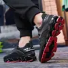 Zapatos de Hombre Blade Transpirables Tejido Volador Zapatos Casuales para Correr Zapatilla Transfronteriza Combinación Total Talla Grande Zapatos de Moda Zapatos de Malla para Hombre