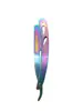 Artefato de remoção de pelos manual dobrável antigo para raspar rosto raspar suor limpeza de pelos aparar sobrancelha suporte para faca dobrável