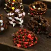 Pulseras de Granos de Café Reales al por Mayor para Fabricantes con Sabor a Café, Pulseras de Cuentas de Jingdezhen, Accesorios de Mano para Hombres y Mujeres, Souvenirs de Viaje