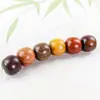 Cuentas Sueltas de Madera para Manualidades, Cuentas de Madera al por Mayor, Cuentas de Barril 11*12mm, Palosanto y Sándalo Accesorios para Bisutería Hecha a Mano DIY Materiales