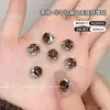 Productos Terminados Sin Base, Pedrería K9 para Uñas, Lote Completo de Diamantes Brillantes para Uñas, Pedrería Huevo de Paloma, Decoraciones para Uñas