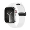 Stock Listo, Adecuado para Applewatchs9S8765Ultra Correa de Reloj de Silicona Apple con Hebilla Plegable Magnética
