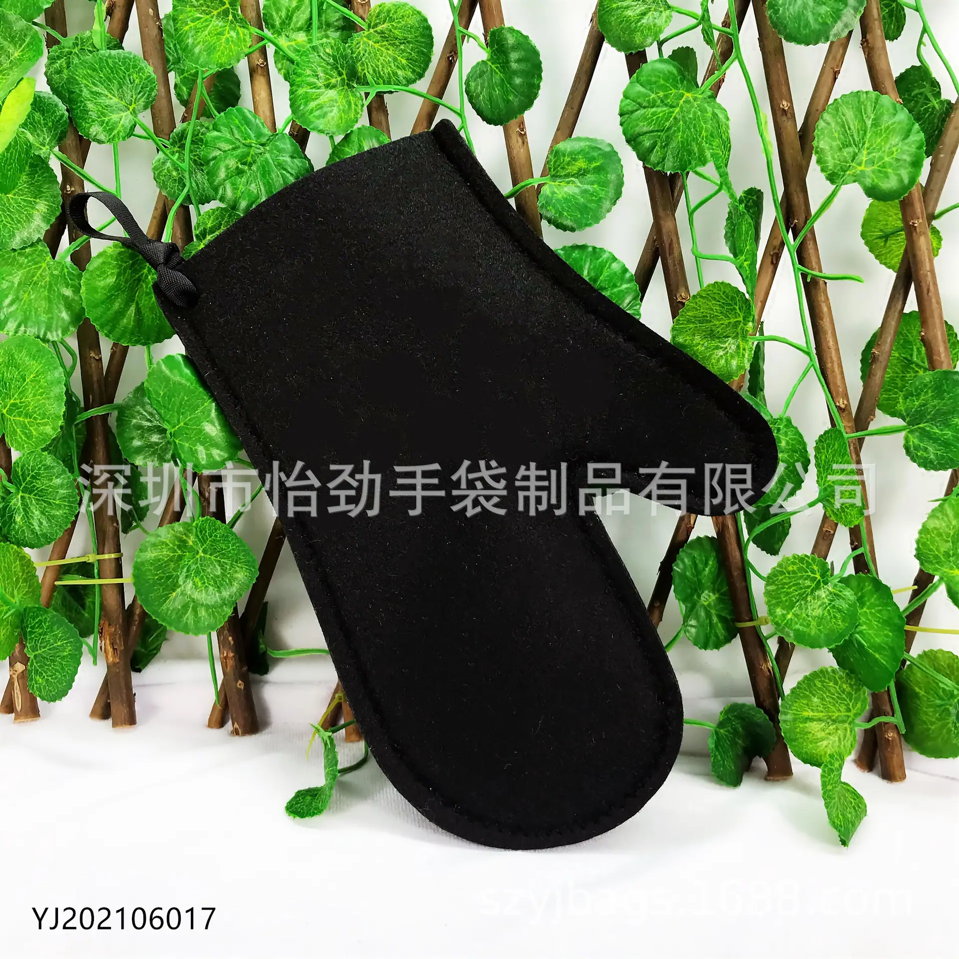 素色戟绒隔热手套