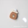 Celebridad de Internet Color Té con Leche Accesorios de Joyería DIY Pegamento en Crema Carcasa para Teléfono Material Adorno de Belleza Oso Helado