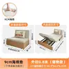 Sofá cama plegable para sala de estar y dormitorio, cama plegable individual/doble para apartamentos pequeños, cama multifuncional de doble uso extraíble y retráctil