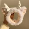 Diadema de Cara de Dibujos Animados de Invierno para Mujer, Diadema Estilo Coreano de Celebridad de Internet, Diadema Dulce y Linda para Lavado de Cara y Mascarilla Facial para Estudiantes