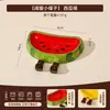 Pratos Cerâmicos de Frutas Fofas para Uso Doméstico, Petisqueiras de Alta Estética, Pratos para Temperos, Pratos para Óleo de Hot Pot, Pratos para Ingredientes Secos e Lembrancinhas