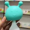 Sonajero para bebé de una pieza cabeza de hongo creativo palo para morder encías juguete forma de animal conejo nueva encía para dientes