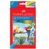 Lápis de Cor Faber-Castell Solúveis em Água Alemães 36 Cores Presentes Especiais para Crianças e Estudantes Atacado