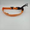 Collar luminoso LED para mascotas, collar de malla de alambre con correa para mascotas, collar de carga con carga USB, collar de cuerda para perros