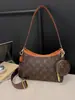 Bolsa de Ombro Wandering de Luxo Leve para Presbiopia Feminina 2025 Nova Inverno Alta Qualidade Bolsa de Axila Bolsa de Mão Ombro Transversal