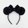 Parque de Atracciones Nuevo Transfronterizo Decoración Orejas de Mickey Carne Cruda Yo Diadema de Disfraz Lentejuela Moño Accesorios para el Cabello de Mickey