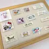 Nueva Etiqueta Tejida de Gato Lindo de Dibujos Animados, Etiqueta Tejida de Cachorro, Etiqueta Tejida de Letras, Accesorios Tejidos para Zapatos y Sombreros DIY, Accesorios de Ropa al por Mayor