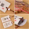 Saquinho de Oração Estilo Chinês com Bordado, Saquinho Amuleto da Paz, Pingente de Bolsa com Franja Portátil para Perfume, Personalizável no Atacado