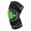 Joelheiras Pressurizadas Esportivas Tiras Mola Silicone Suporte Malha Pressurizada Corrida Montanhismo Fitness Joelheiras Joelheiras de Ciclismo