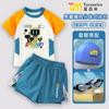 Colección de Personajes Rhythm Box Traje de Baño Infantil para Niños Traje de Baño Dividido Bañador Protector Solar Traje para Aguas Termales de Natación Tendencia