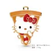 Venta Caliente Transfronteriza Dibujos Animados Sanrio Gato Kt Esmalte Aleación Colgante Joyería Collar Accesorio Componentes para Joyería DIY