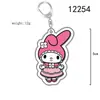 Llavero Acrílico de Sanrio Cinnamoroll Colgante para Mochila Linda Decoración para Coche