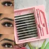 Popular juego de pegamento para comercio exterior 100 piezas, maquillaje de ojos de chica hot mestiza, rizado y fijación, ojos profundos y grandes, pestañas postizas transfronterizas