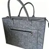 Bolsa de Feltro para Laptop com Zíper Personalizada Atacado Bolsa para Notebook de Grande Capacidade Portátil Bolsa de Mão de Feltro Cinza Escuro