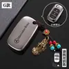 Para Mercedes-Benz funda de llave inteligente plegable smart elf fortwo hebilla de coche para hombre forfour funda protectora