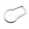 Anel Decorativo de Ajuste de Farol Especial para Jeep 17-20 Anos Placa Decorativa de Fibra de Carbono Galvanizada para Interruptor