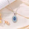 Collar con diseño de estrella de mar, estilo de lujo ligero europeo y americano, accesorio de moda de nicho para vacaciones en la playa, cadena para la clavícula de moda de estrella de mar estilo bohemio