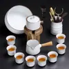 Horno Ru Juego de Té Automático Perezoso para el Hogar Tetera Antiescaldado Taza de Té Mesa de Té Bandeja de Té Juego Completo Souvenir Al por Mayor