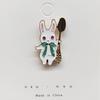 Broche de Dibujo Goteando Aceite Insignia para Cuello Ropa Accesorios Estilo Japonés Insignia al por Mayor