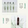 Capim dos pampas artificial de haste única transfronteiriço, capim-dos-lagos, capim-cebola, velas-d'água, plantas verdes artificiais para decoração de paisagismo de hotel e shopping
