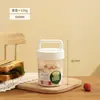 Copo de Leite de Soja, Conveniente para Levar, Micro-ondas, com Tampa, Colher e Escala, Copo de Leite de Grau Alimentício, Copo para Aveia Noturna
