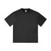 Blockbuster de marca de marea de primavera y verano 240G algodón hielo color sólido cuello redondo manga corta camiseta de hombre coreana simple diaria Joker media manga