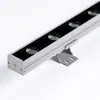 Kit de carcasa para luz lavaluces de pared aleación de aluminio perfil de aluminio exterior iluminación luz lineal LED accesorios de iluminación fuente de fábrica al por mayor
