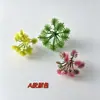 Diseño de paisaje DIY con plantas artificiales para dioramas arquitectónicos, fabricación de modelos de micro-paisaje de escenas simuladas, flores de plástico