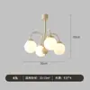 [Selección Premium] Lámpara de Techo Estilo Retro Francés Crema para Dormitorio Principal Bola Redonda para Comedor Sala de Estar Habitación Infantil Lámparas de Iluminación para Niñas