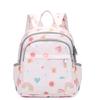 Bolsa de momia de tamaño pequeño, ligera, moderna, multifuncional, para madre y bebé, mochila de viaje de gran capacidad con aislamiento para biberones para mujer