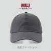 Gorra de Béisbol de Secado Rápido Muji MUJ para Mujer Impermeable Gorra de Pico para Hombre Circunferencia de Cabeza Grande Hace que la Cara se Vea Más Pequeña Estilo Japonés Gorra de Sol de Verano Moderna