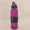 2025 Botella de Agua Popular Exterior Silicona Deportiva Botella de Agua Plegable Portátil Pp Ciclismo Senderismo Camping Gran Capacidad