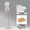 Tienda de Ropa Maniquí Plano Estilo Coreano Accesorios Maniquí de Medio Cuerpo Femenino Pantalla de Ventana Maniquí de Cuerpo Completo Soporte de Exhibición