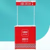 Estande promocional, estande de display portátil para degustação em shopping, mesa promocional de supermercado, mesa promocional retrátil, expositor promocional de liga de alumínio