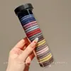 Ligas para el cabello lindas estilo coreano para niños, gomas suaves y muy elásticas para coletas altas de niñas, diademas y accesorios versátiles