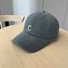 Nuevo Estilo Coreano Otoño INS Bordado Letra C Gorra de Béisbol para Mujer Alta Calidad Protección Solar Gorra de Béisbol para Hombre Tendencia
